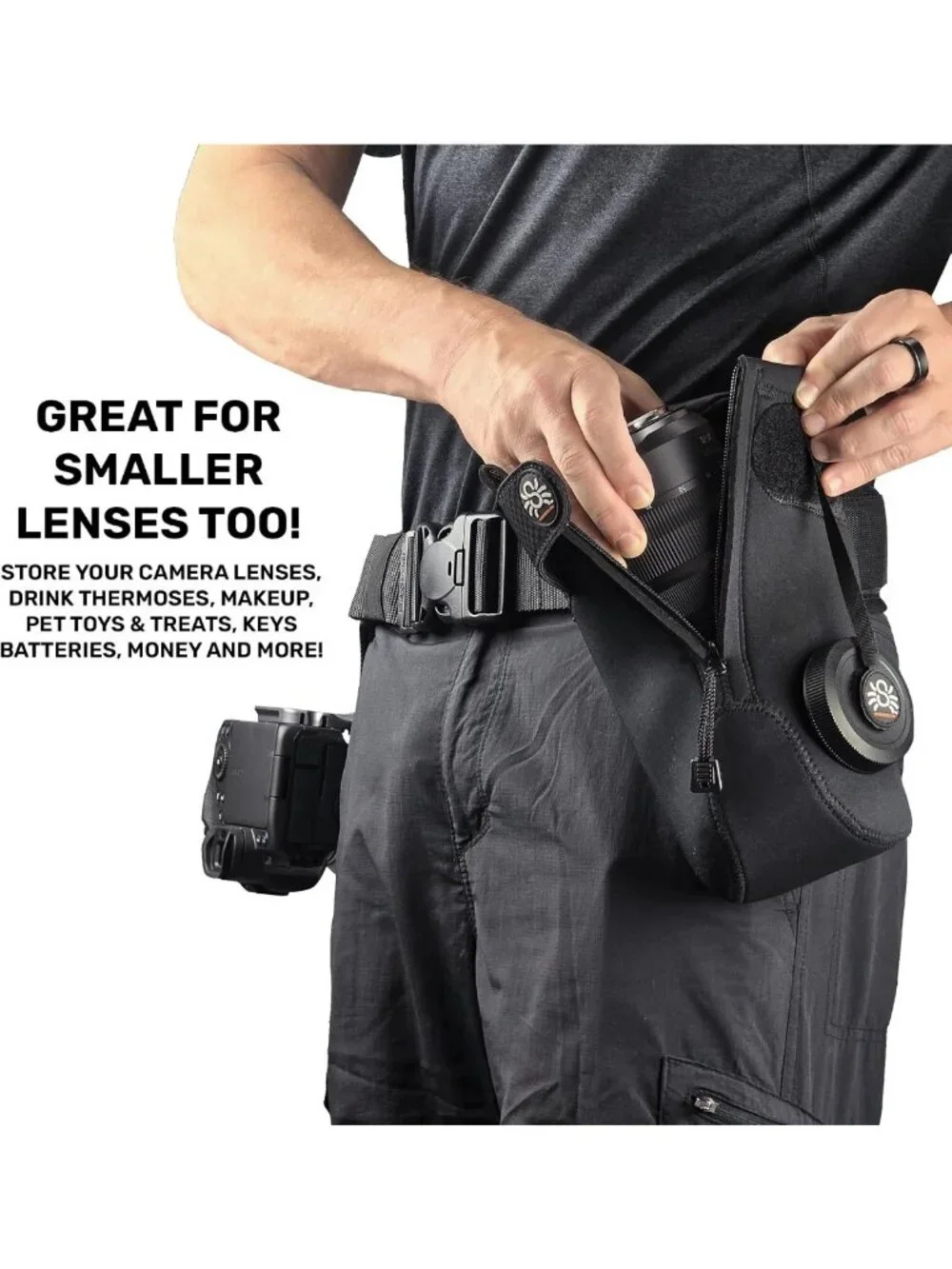 Camera Lens Pouch V2 for 70-200mm f/2.8 - Durable, Lightweight, Secure Storage